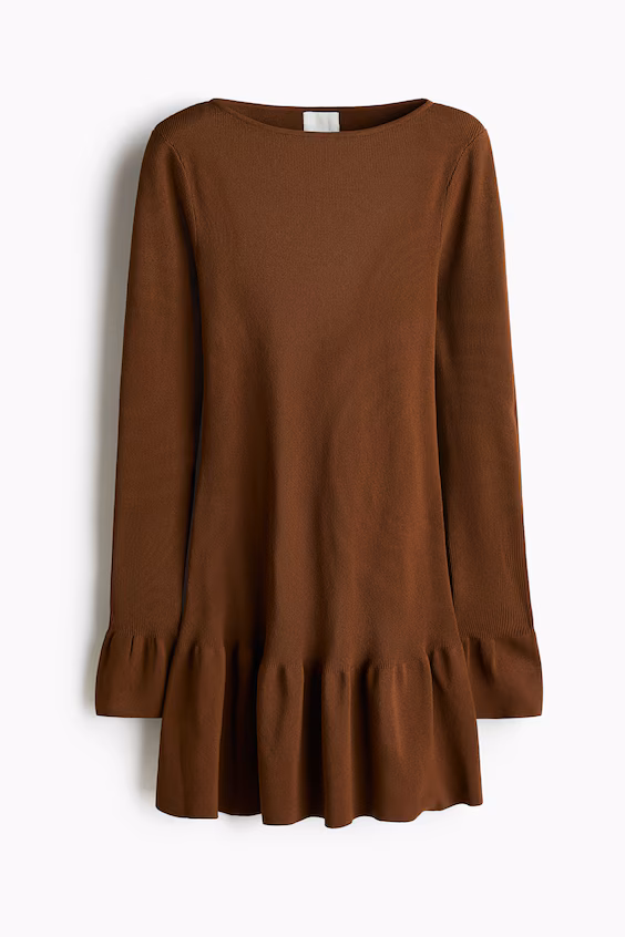 Платье из рубчика