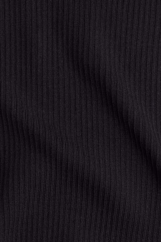 Платье на бретелях из рубчиковой ткани