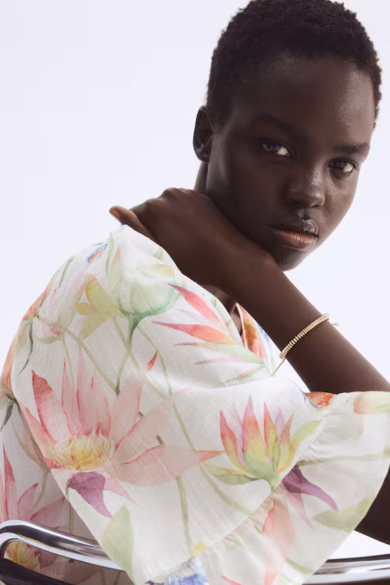 Платье-туника с завязками