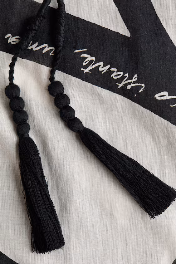 Платье свободного кроя из хлопка