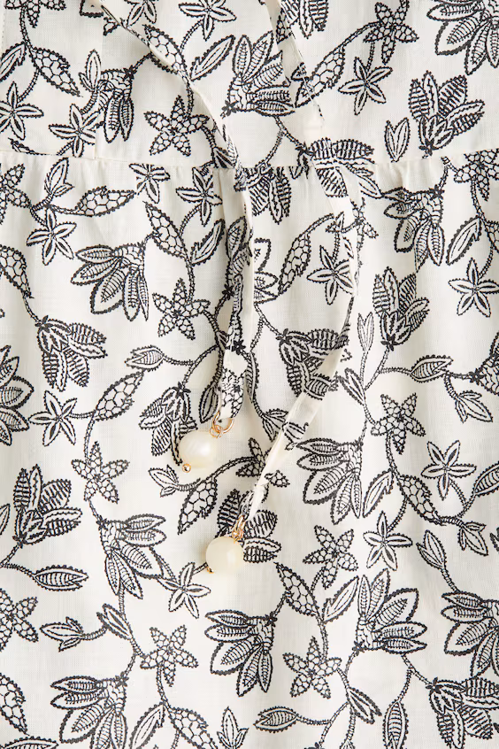 Длинное платье из хлопка