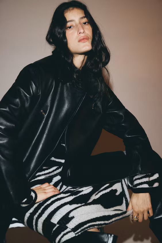 Свитер из жаккардовой ткани