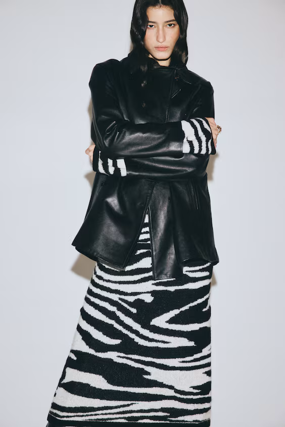 Свитер из жаккардовой ткани