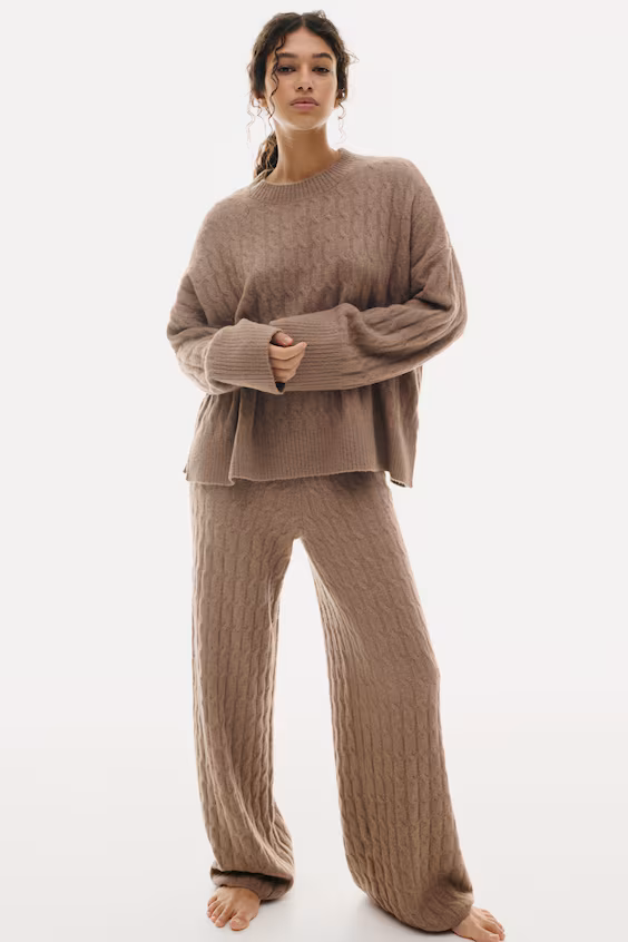 Свитер из ткани с торчками