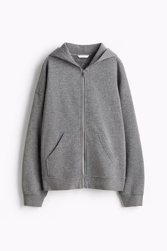 Пальто с капюшоном и молнией