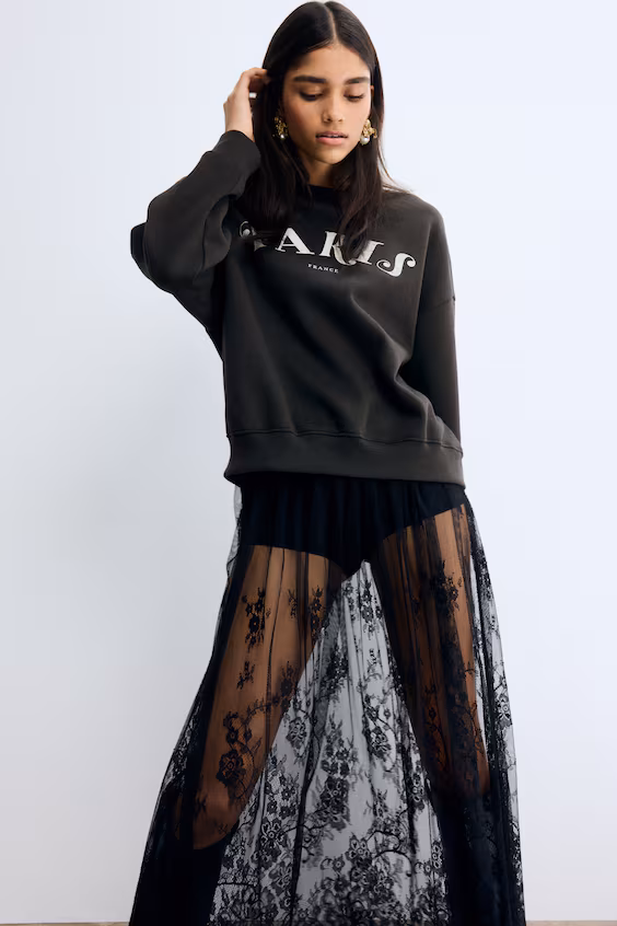 Свитшот с принтом