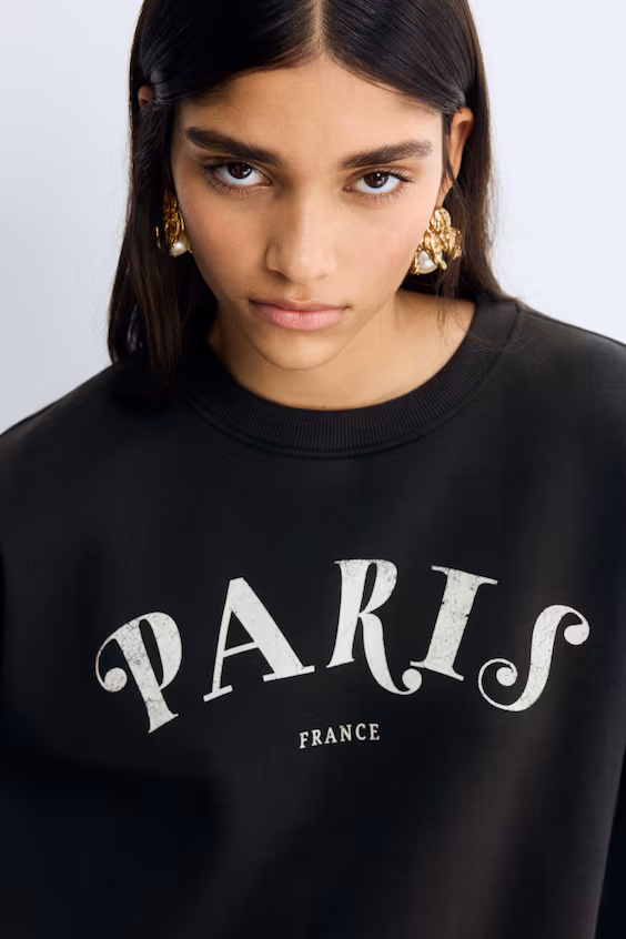 Свитшот с принтом