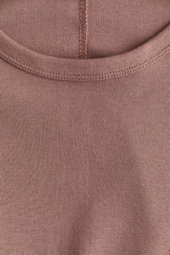 Свитер с длинными рукавами из джерси