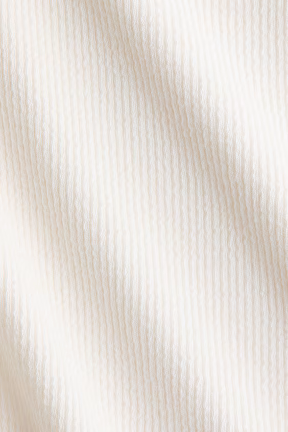 Свитер из рубчикового джерси