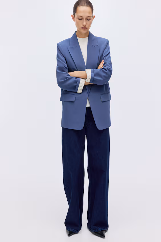 Пиджак из смеси ленселла