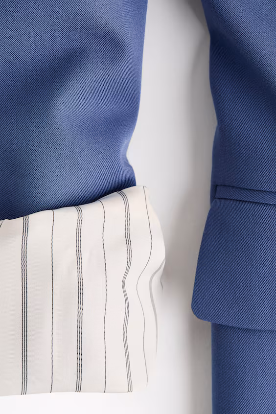 Пиджак из смеси ленселла