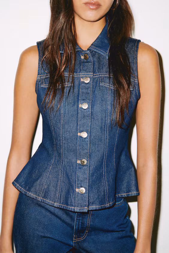 Баска из джинсы