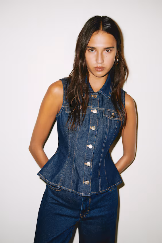 Баска из джинсы