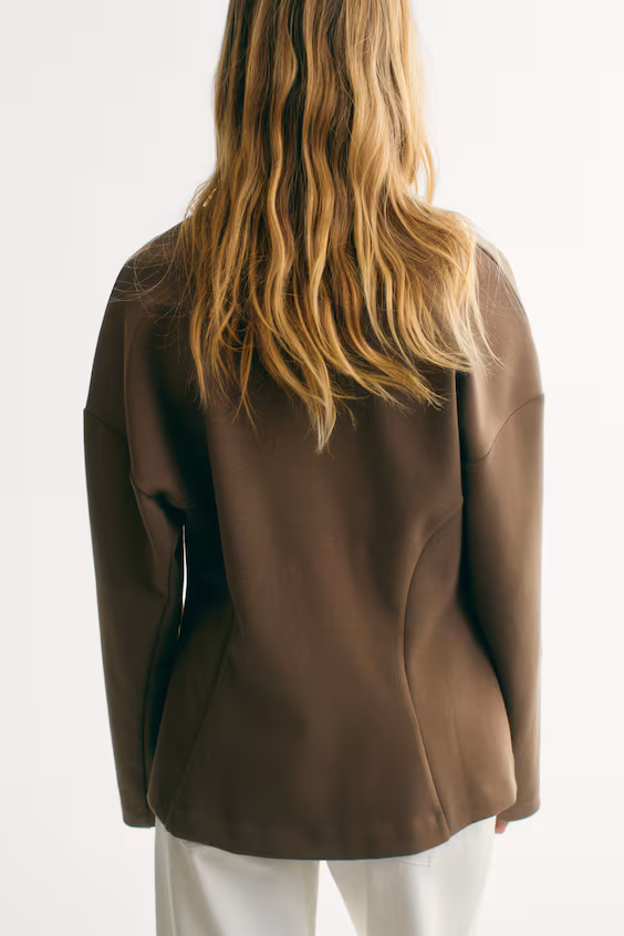 Пиджак из джерси