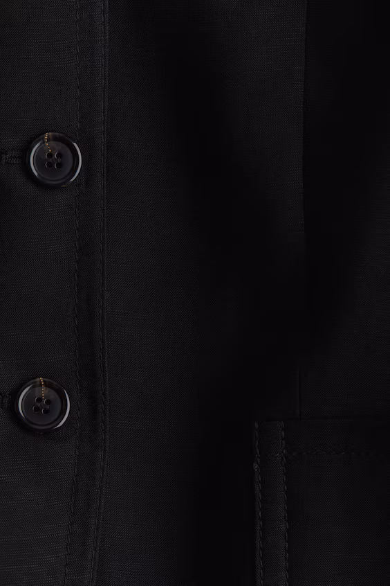 Пиджак из смеси льна