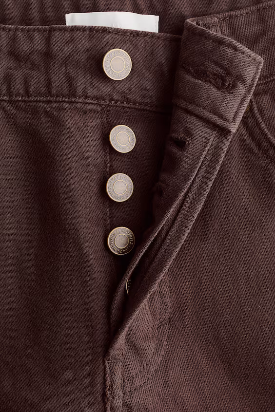 Джинсы прямого кроя