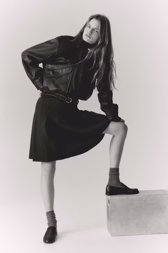 Юбка с поясом