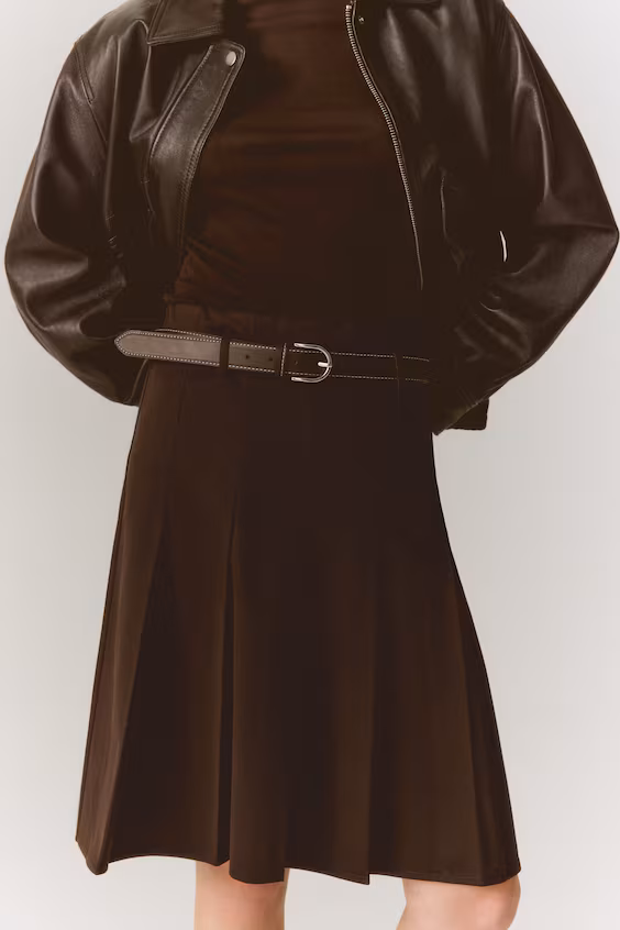 Юбка с поясом