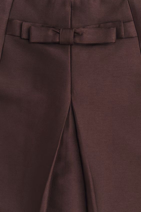 Юбка-мини с бантом