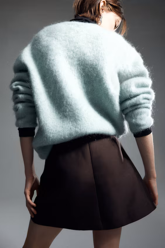 Юбка-мини с бантом