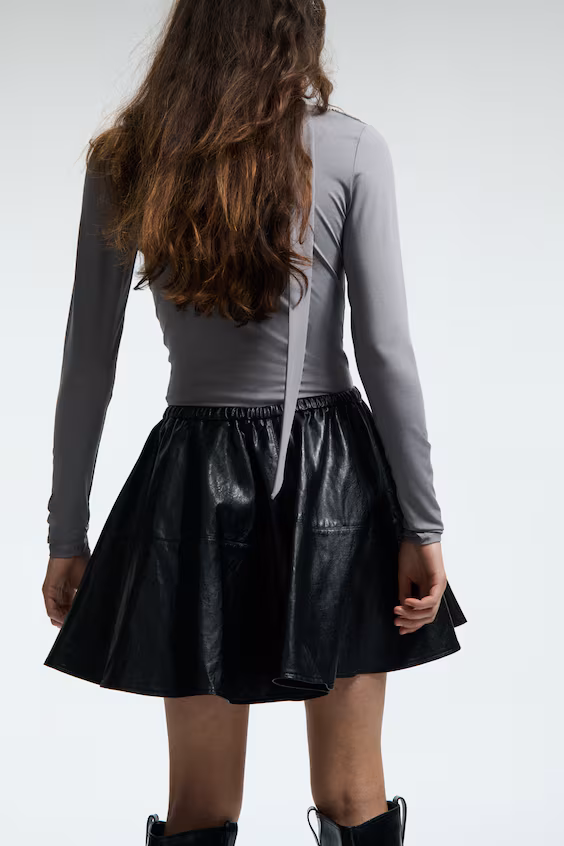 Круглая мини-юбка