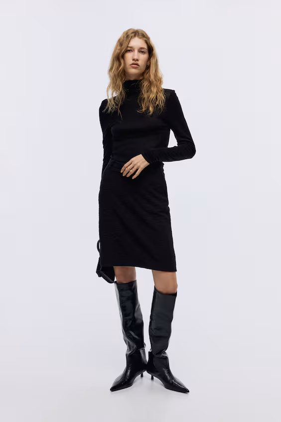 Карандашная юбка из джерси h&m