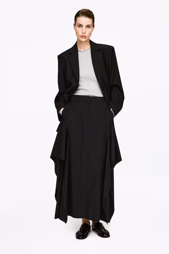 Юбка с классическими оборками