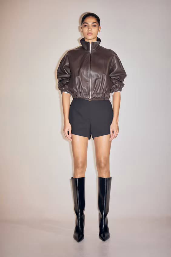 Шорты с поясом