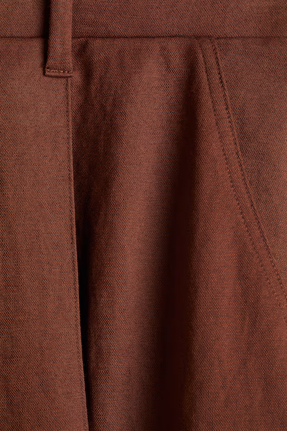 Шорты из пике с поясом