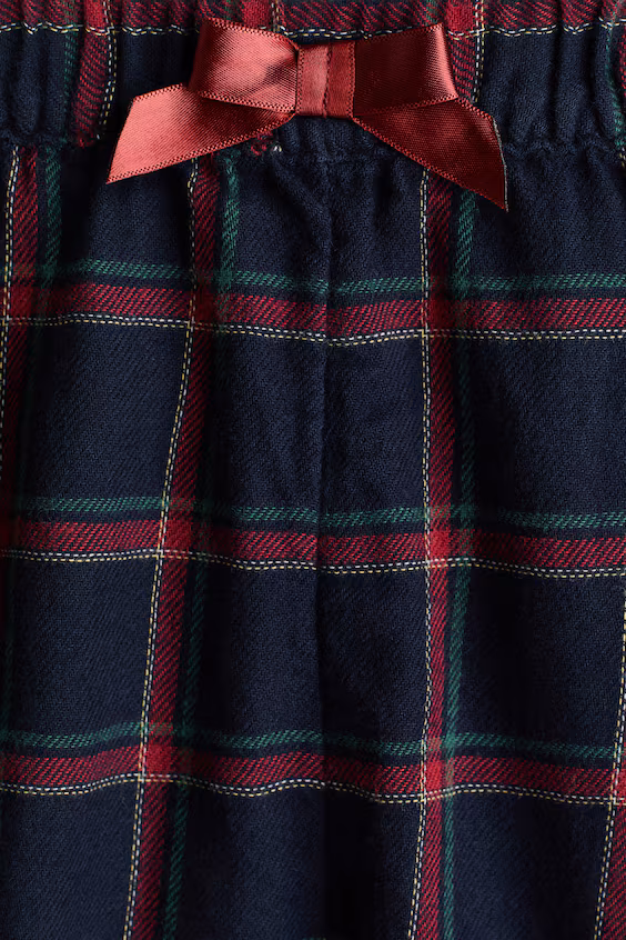 Шорты из хлопкового холщового платка