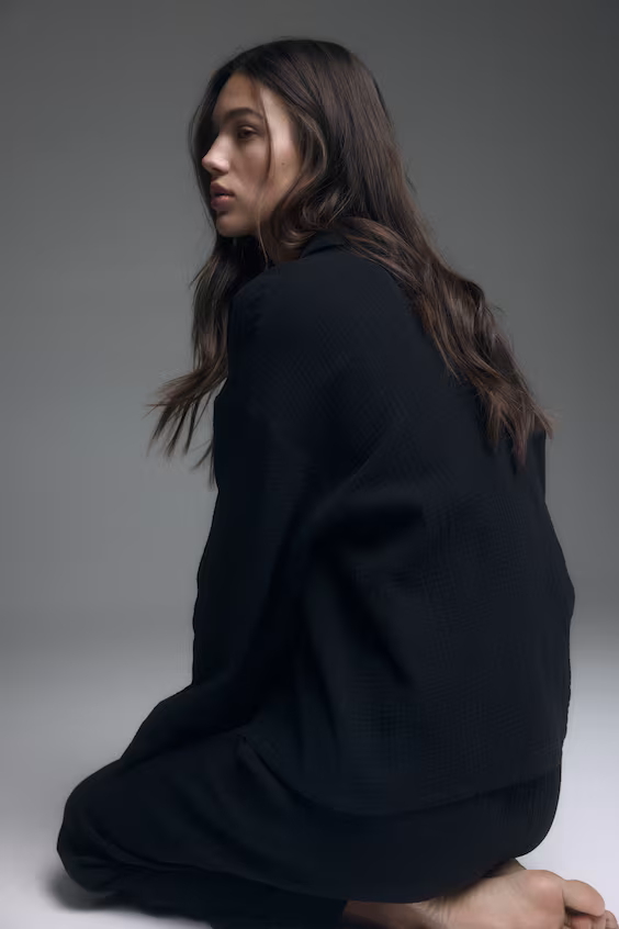 Пижама из хлопковой муслина