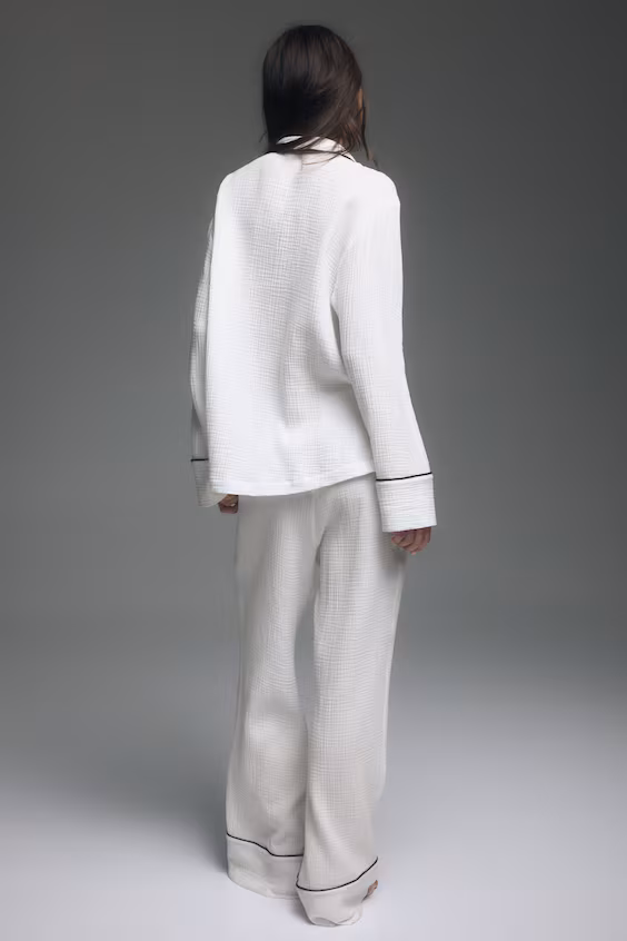 Пижама из хлопковой муселина