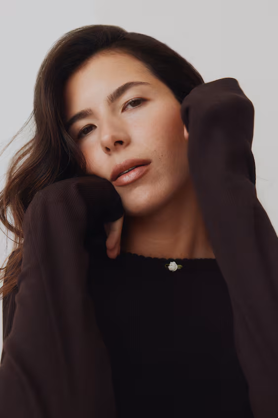 Пижама из рубчикового джерси h&m