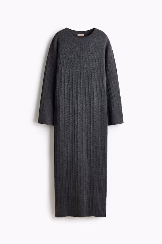 Платье из трикотажа твист