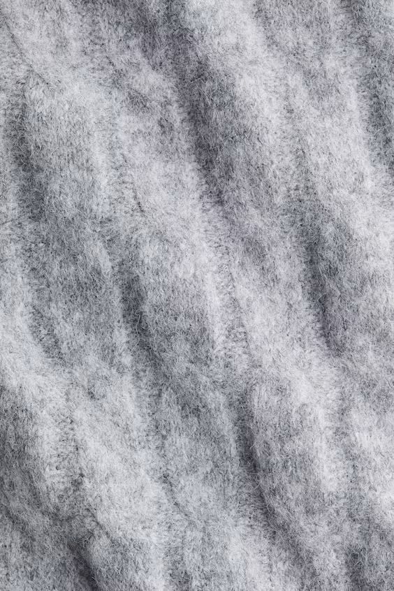 Брюки из ткани с крученым узором h&m