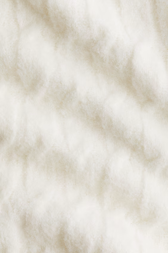 Брюки из трикотажа с плетеным узором