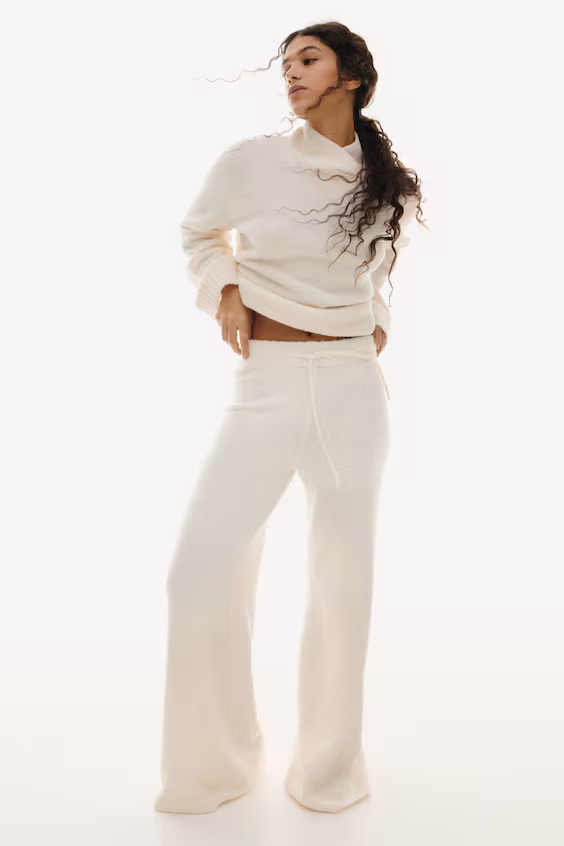 Брюки из шерстяной смеси h&m