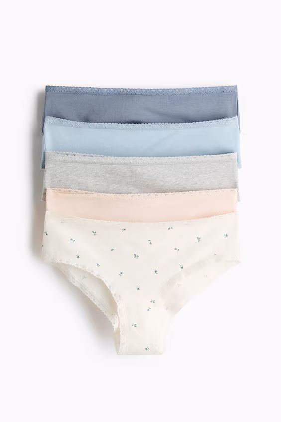 Пачка из 5 трусиков hipster из хлопка