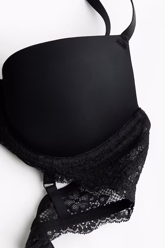 Бюстгальтер с push-up из микрофибры