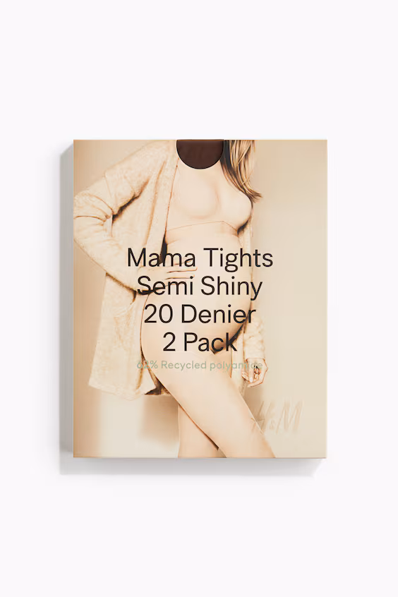 Mama упаковка из 2 колготок 20 ден