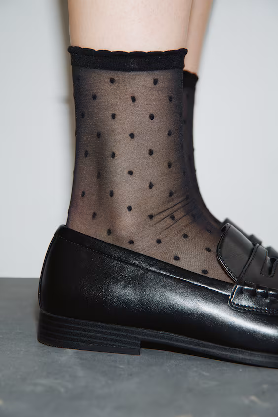 Носки в горошек h&m