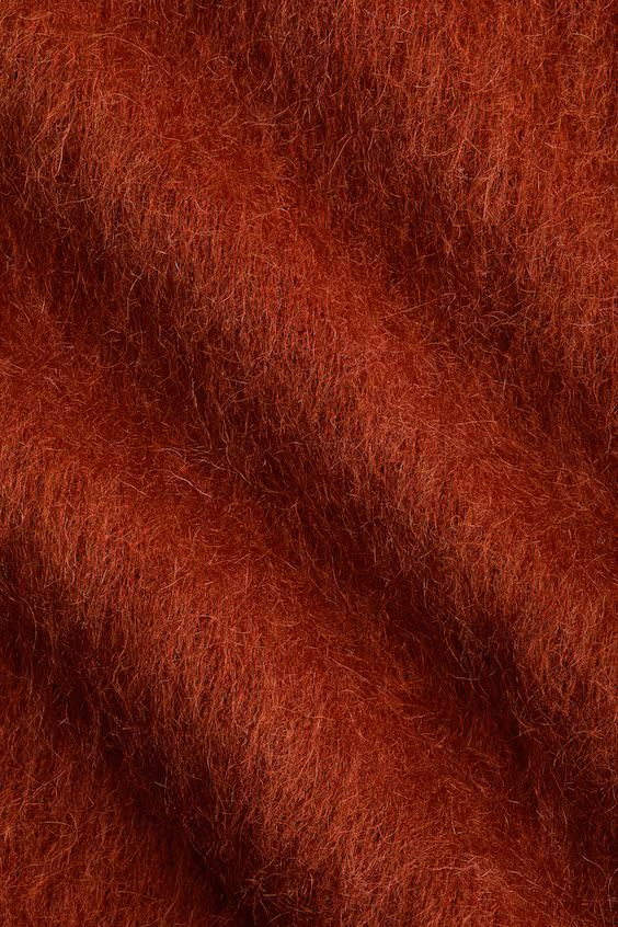 Свитер оверсайз из мохера