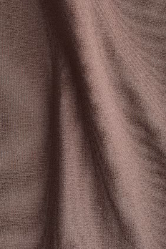 Брюки из хлопкового джерси с отворотом