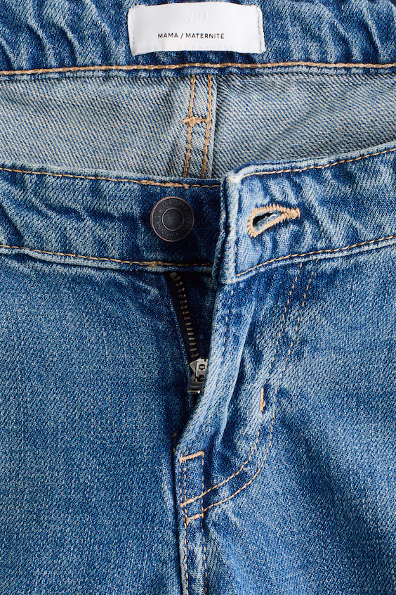 Mama джинсы широкие по низу