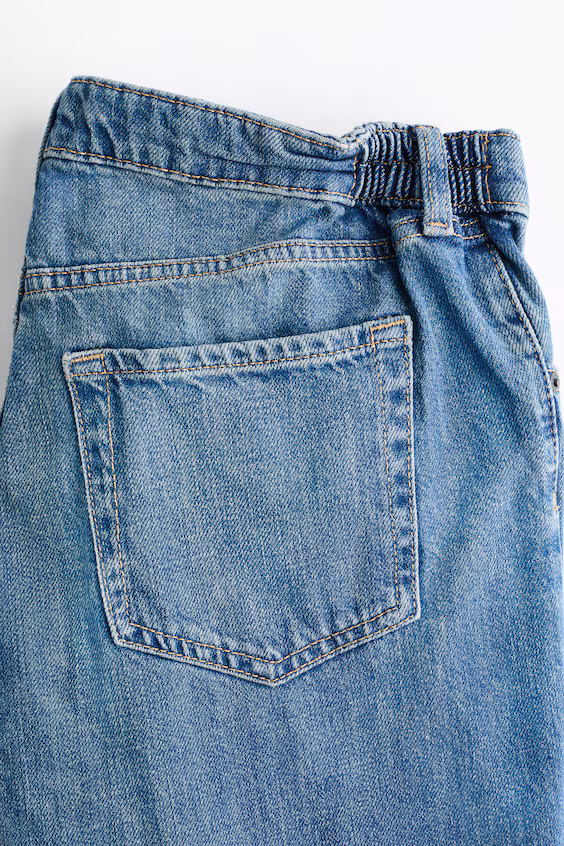 Mama джинсы широкие по низу