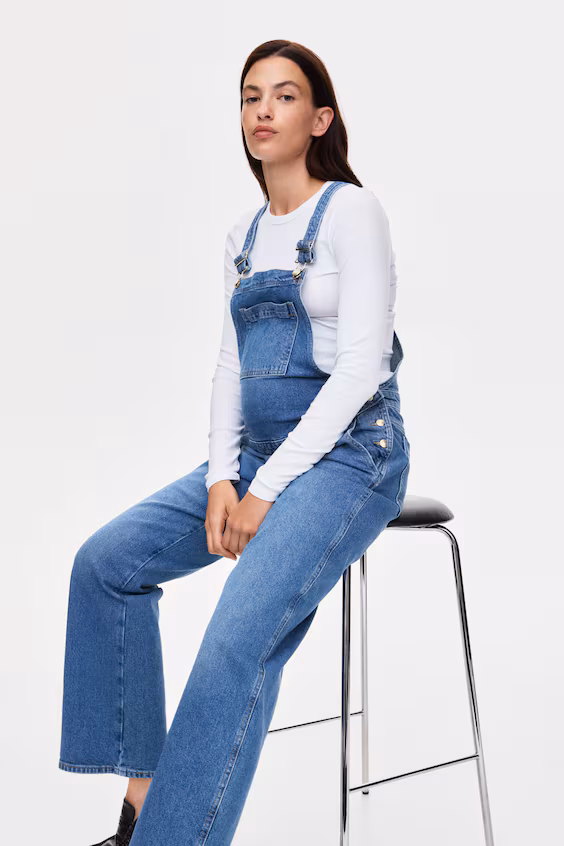 Mama комбинезон из джинсы before & after