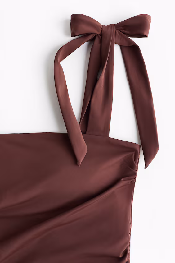 Mama купальник с бантом на лямках