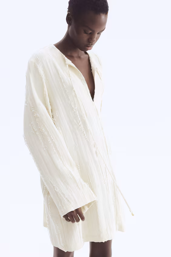 Платье из жаккардовой ткани