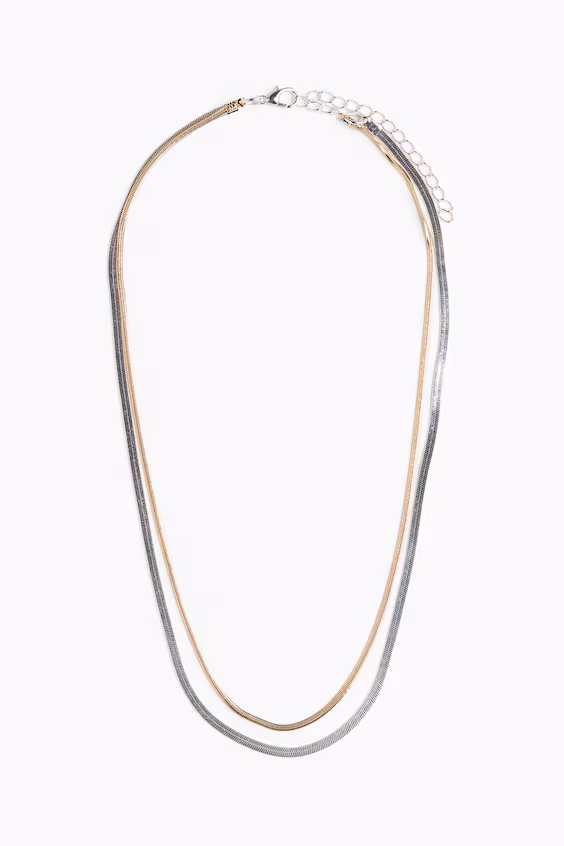 Колье с двумя оттенками