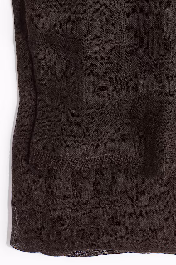 Палантин из льна